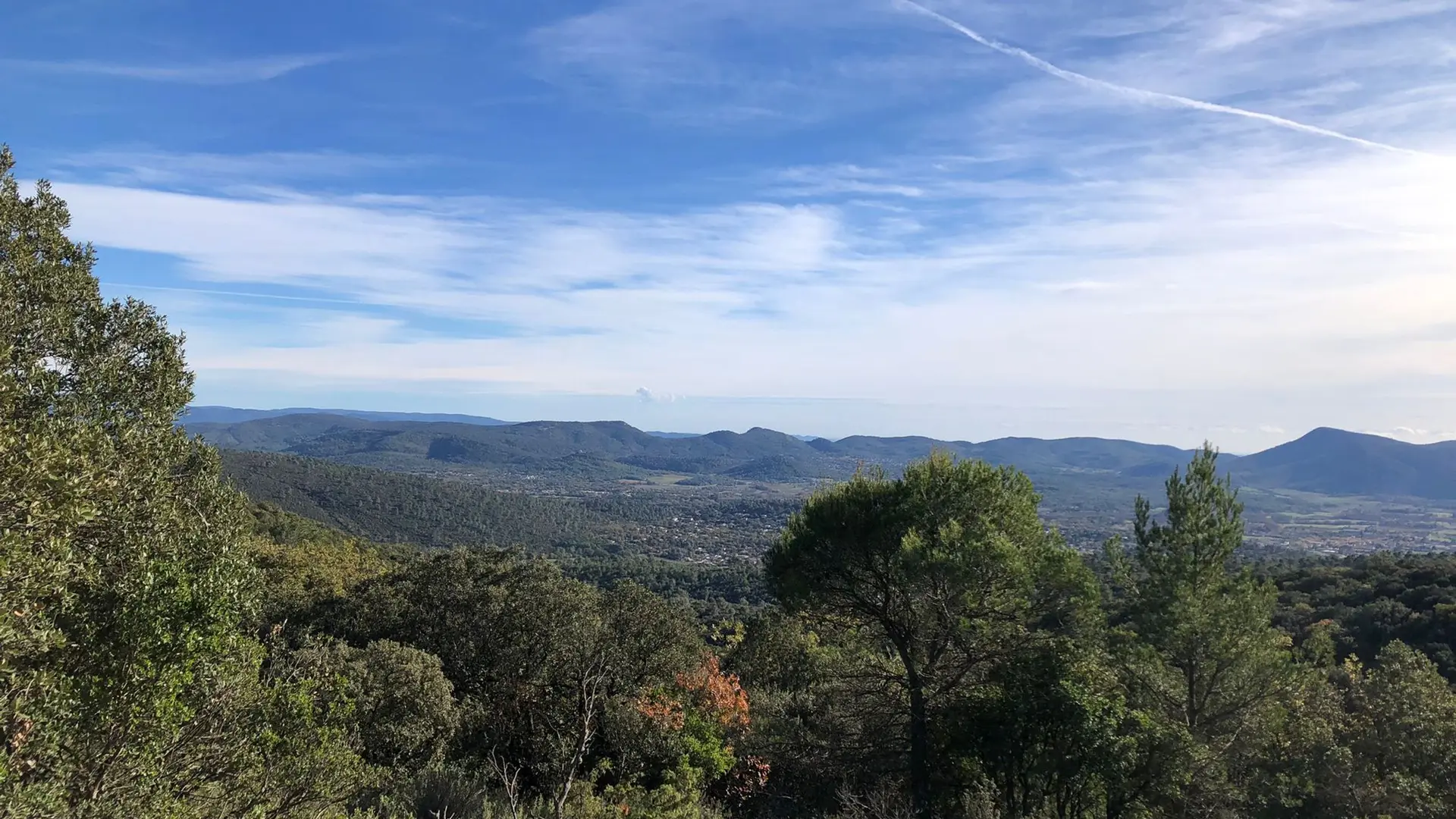 Vue sur la plaine de Garéoult