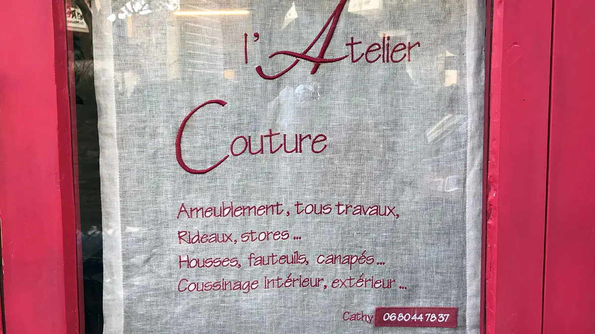 L'Atelier Couture devanture