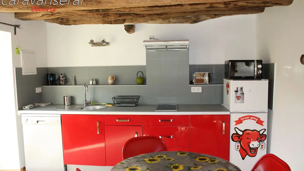 Espace cuisine-Salle à manger