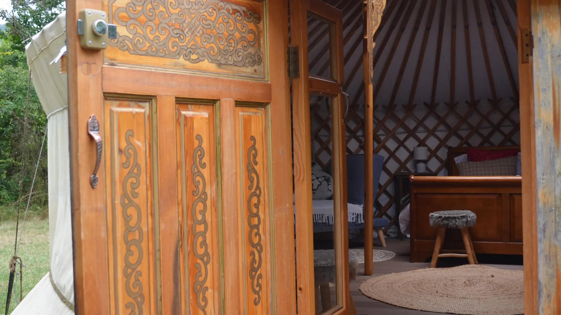 La yourte mongole des Géorennes_Champfromier