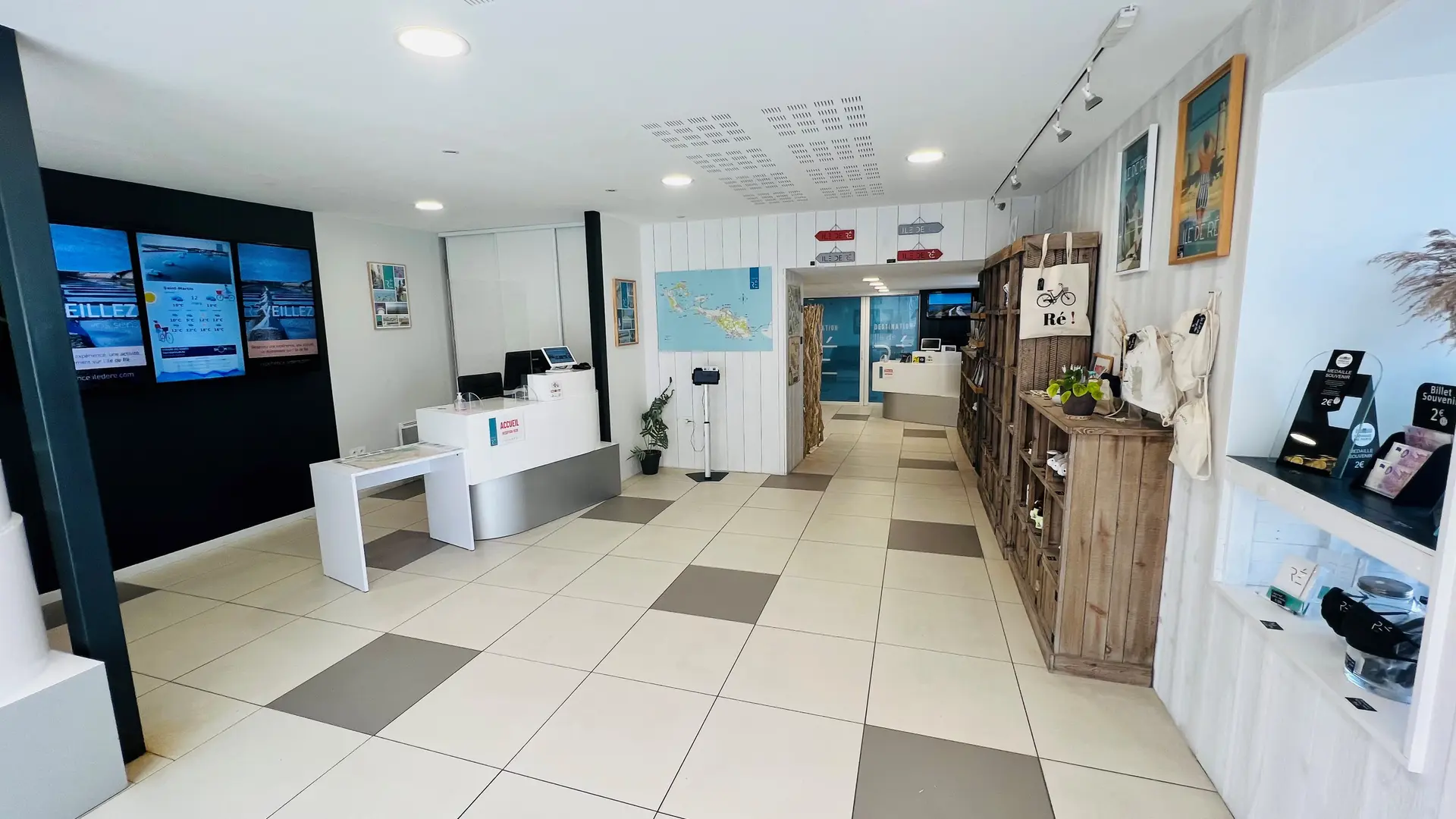 Entrée - Bureau d'accueil Saint-Martin de Ré