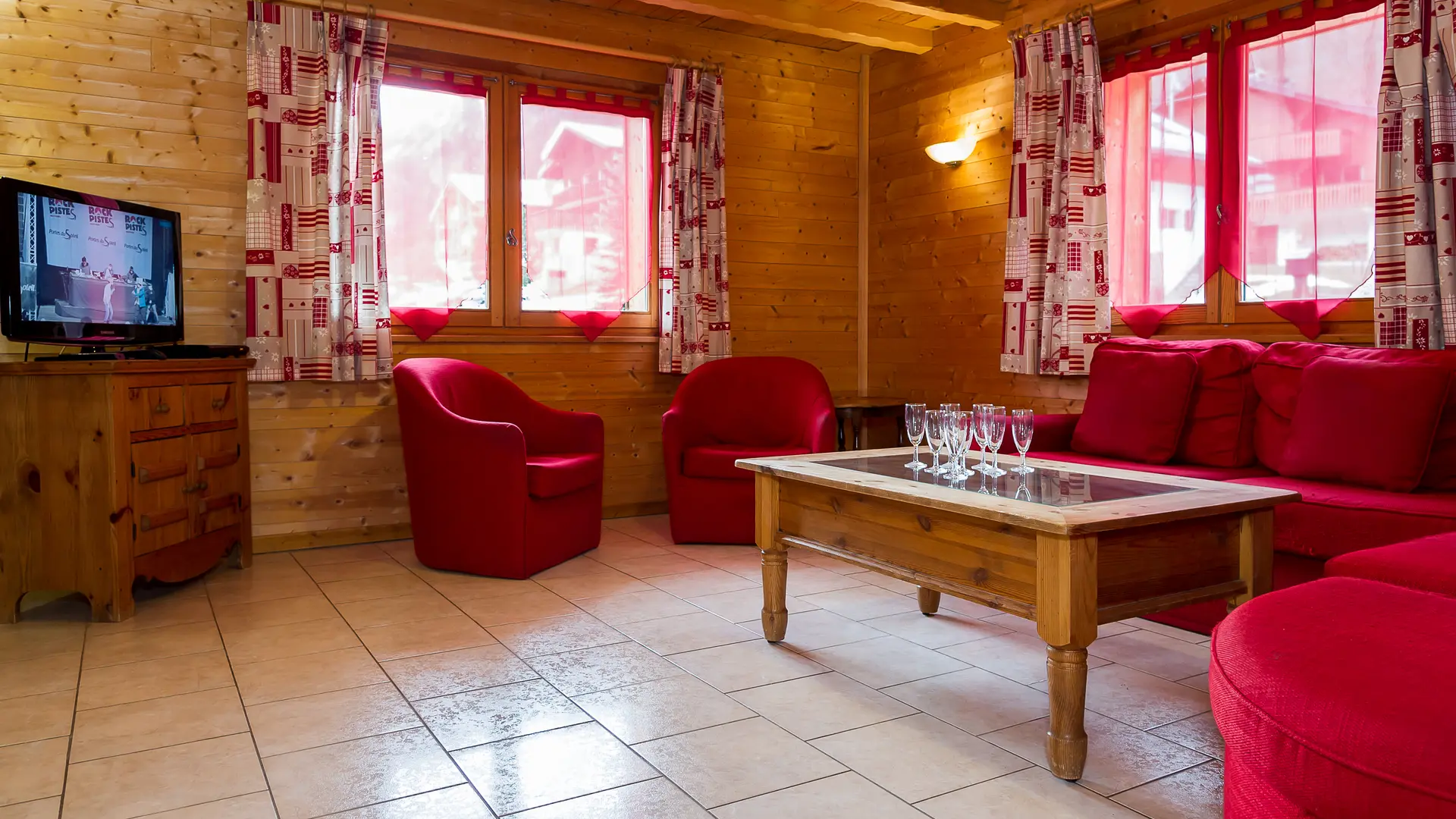 Salon et table
