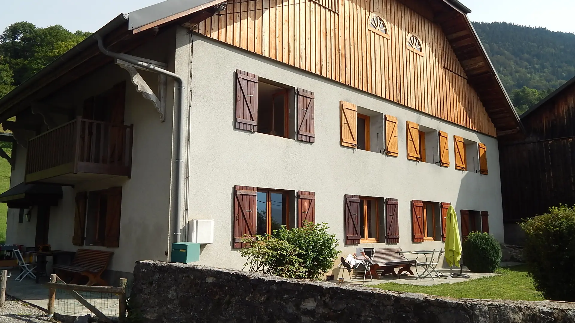 Maison en été
