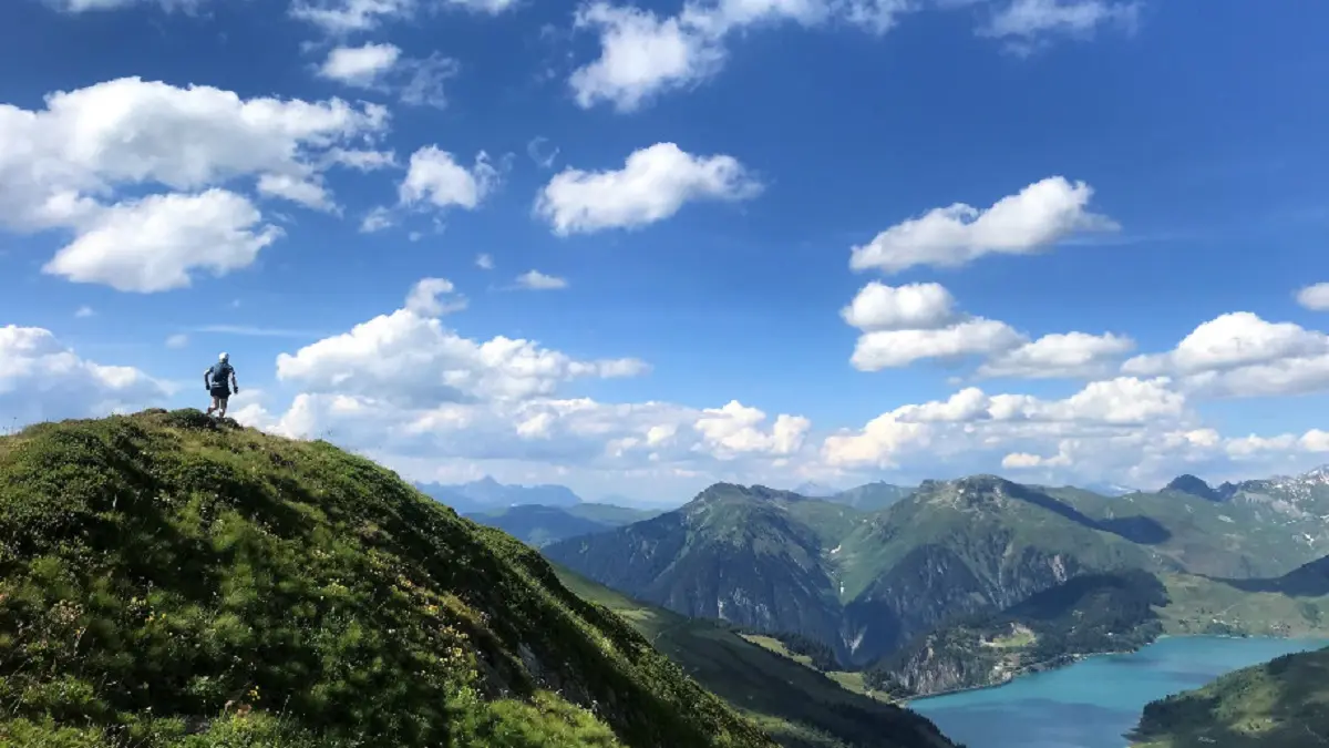 Initiation trail en montagne