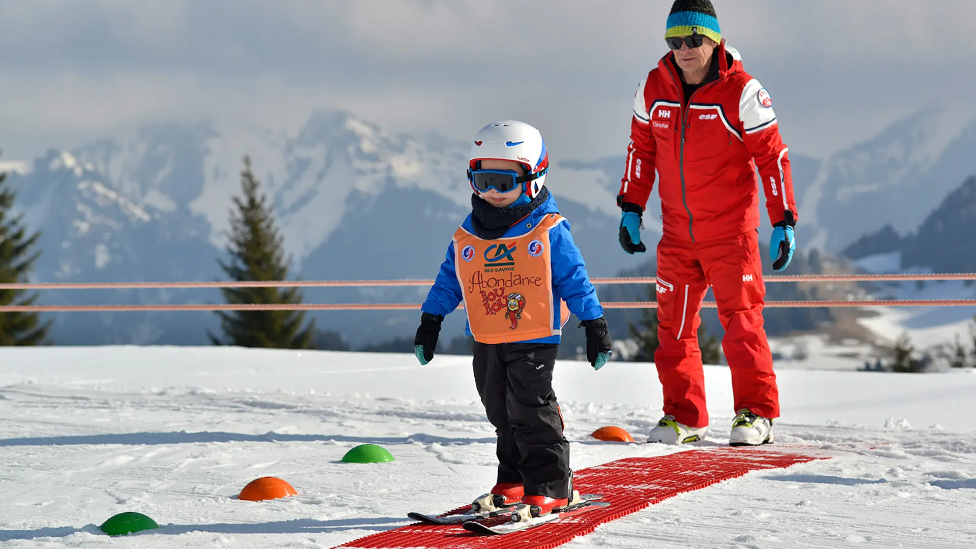 Cours avec l'Ecole du Ski Français