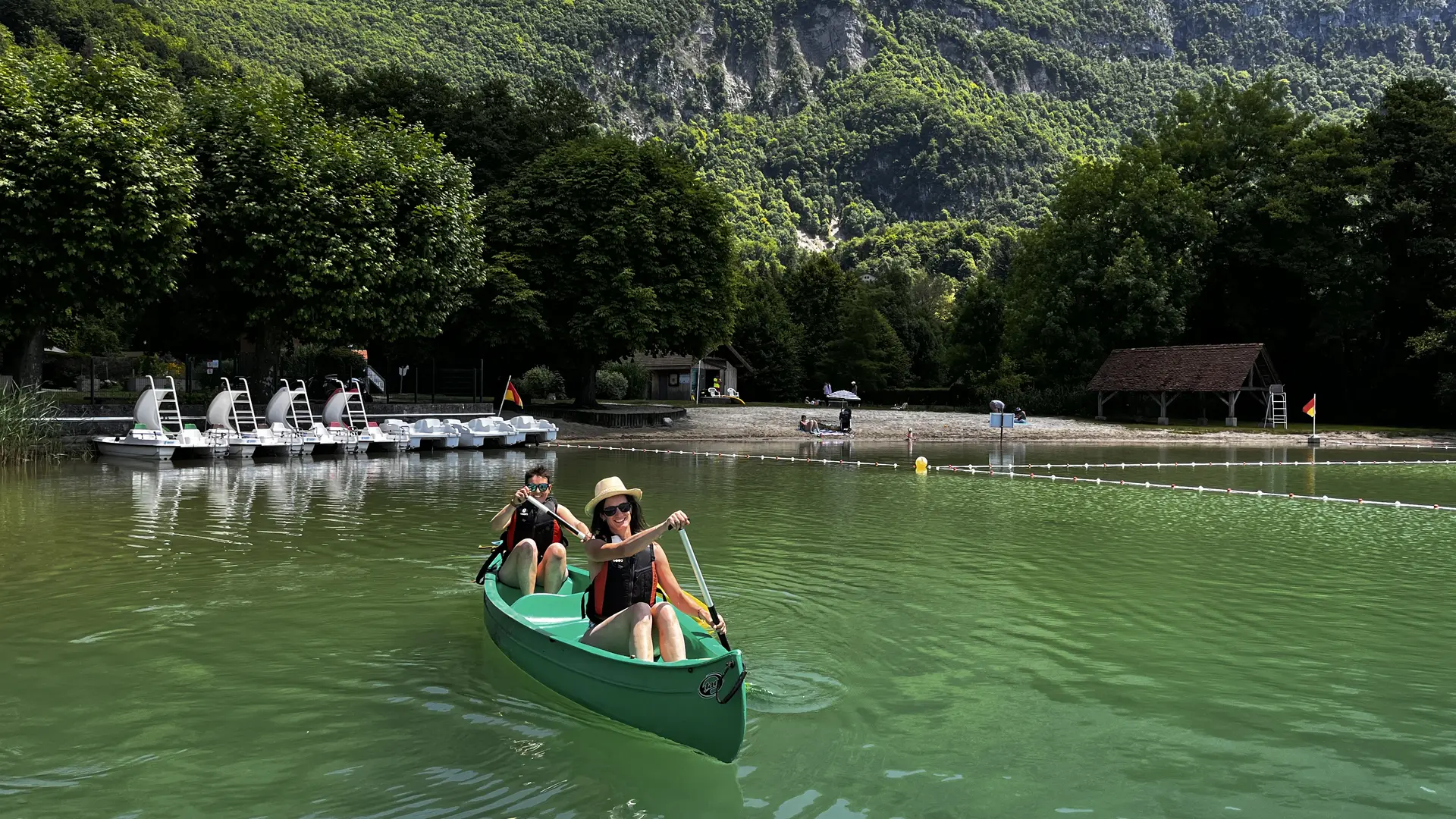 Canoë à Aiguebelette-le-Lac