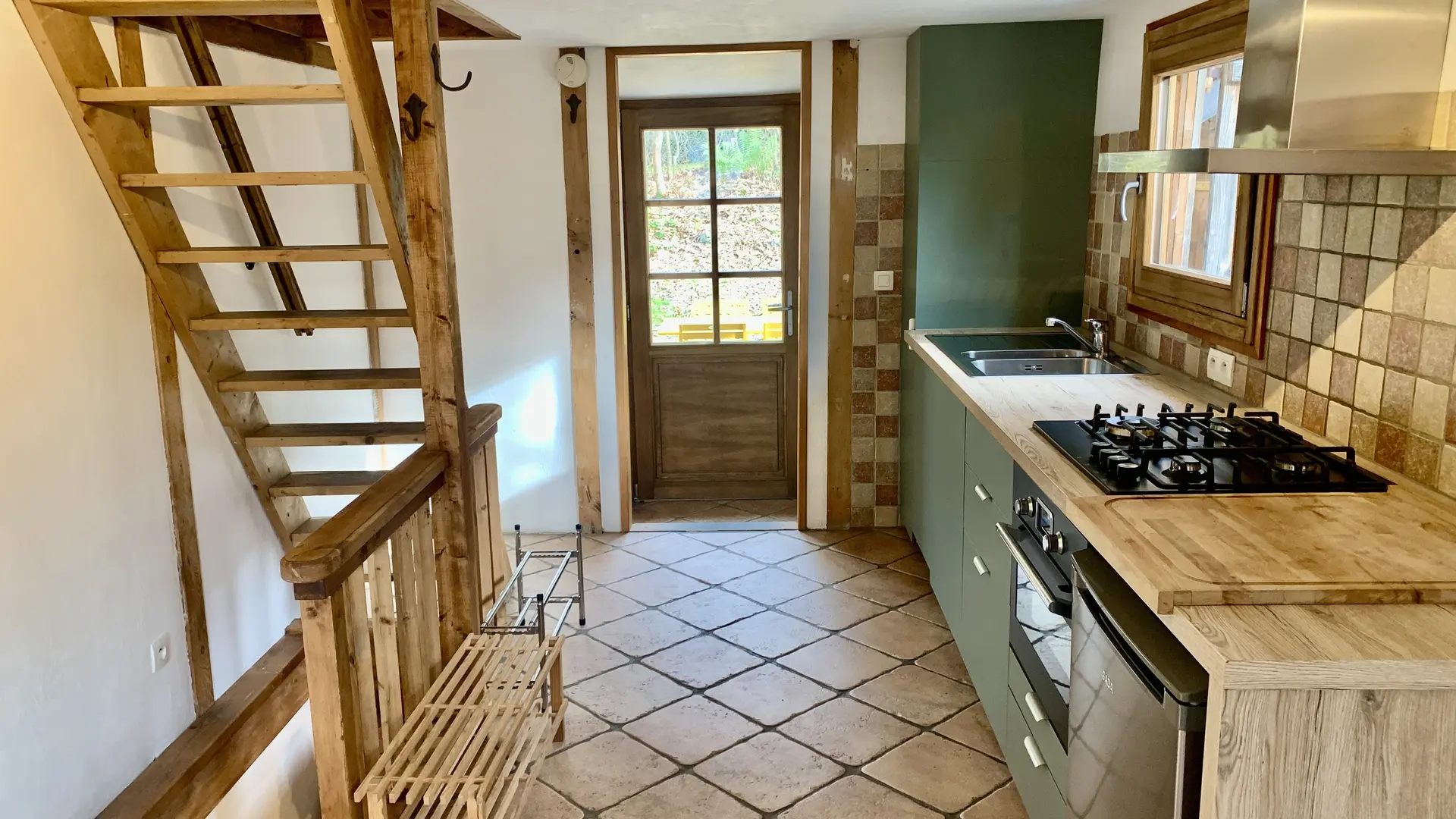 La cuisine du Nid Mazot