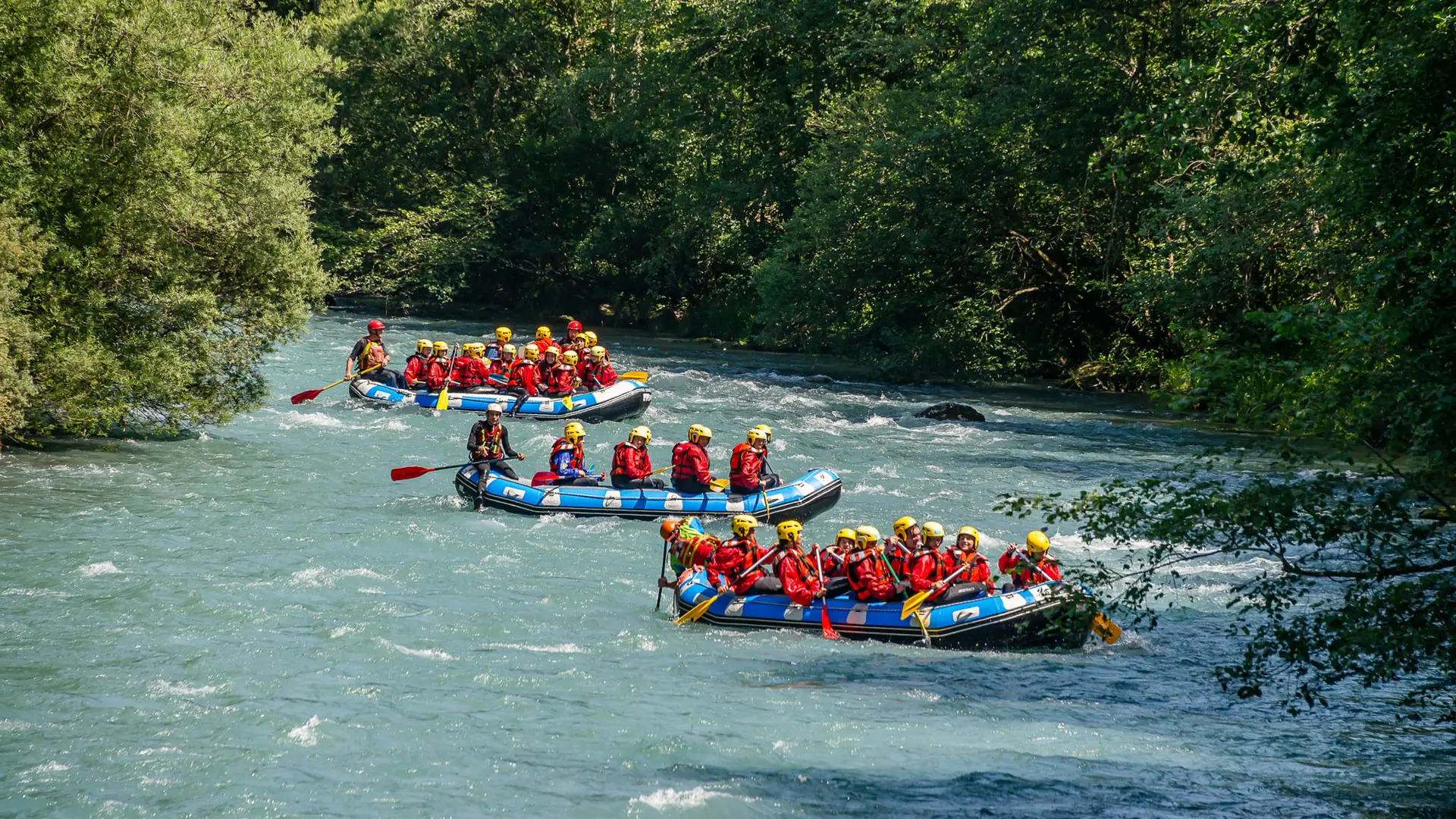 Rafting en eaux vives