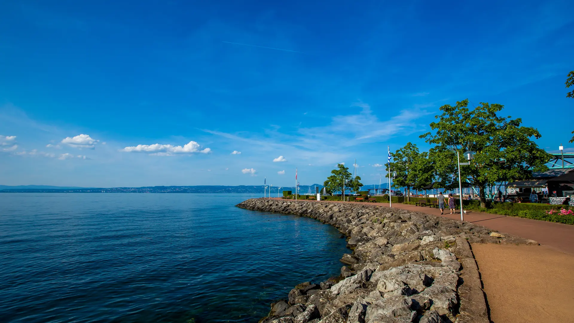 quai promenade d'Evian