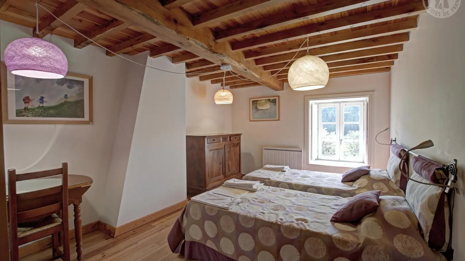 lit jumelable chambre colombine