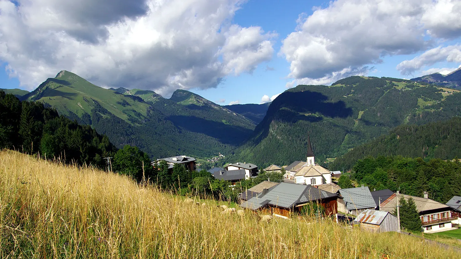 Le village de la Côte d'Arbroz
