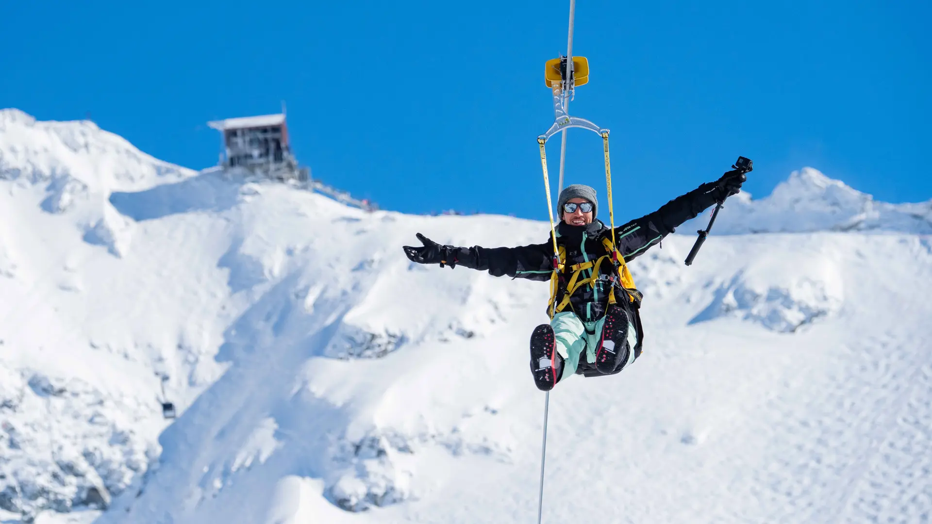 Mont-Fort zip line