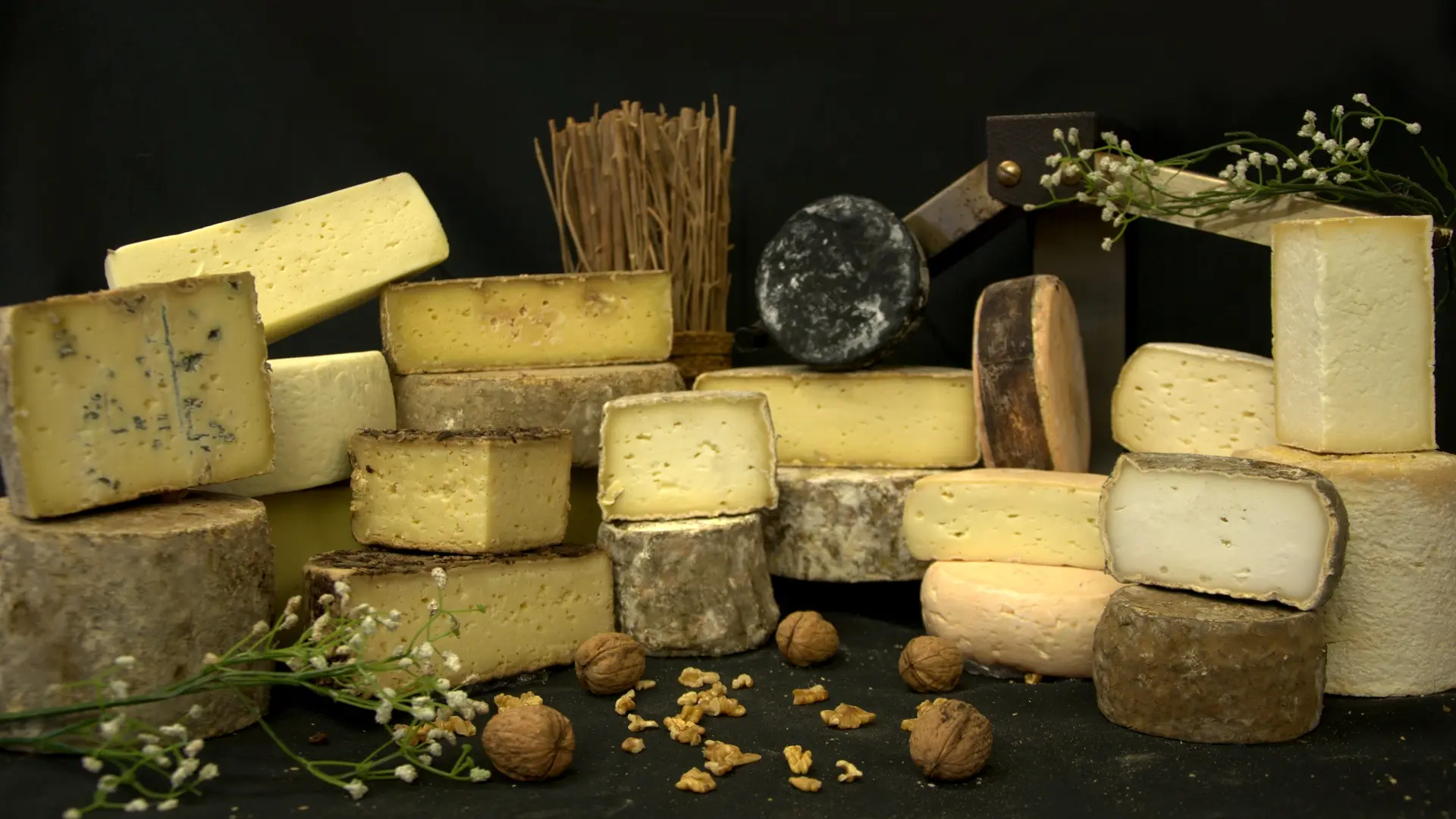 Nos fromages de la Ferme de l'Adroit - Val d'Isère