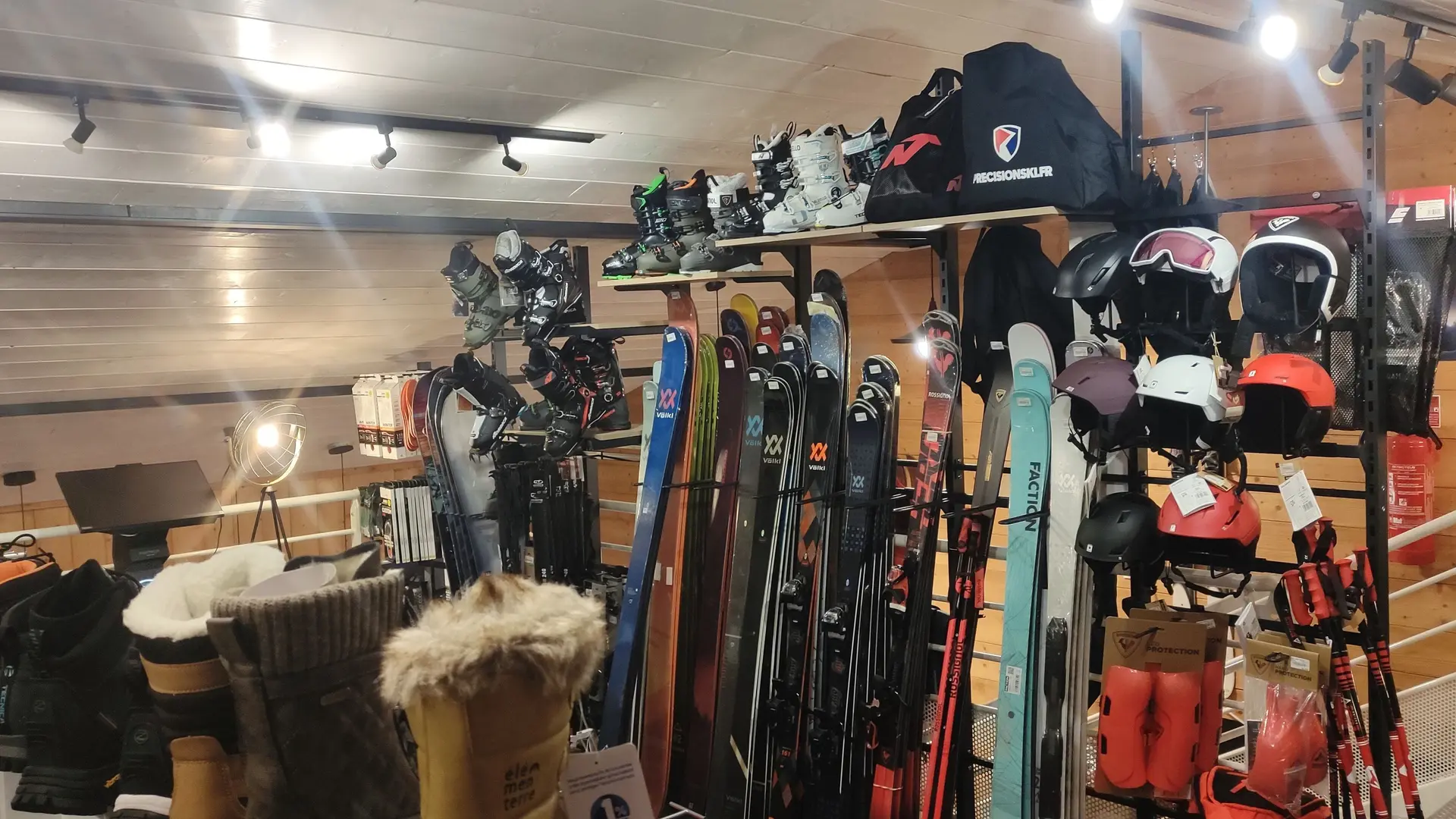 vente ski et matériel de ski