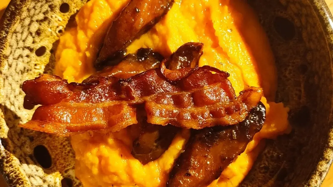 O'Bamon purée lard grillé