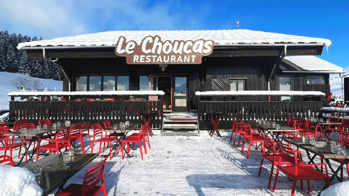 Terrasse restaurant Le Choucas