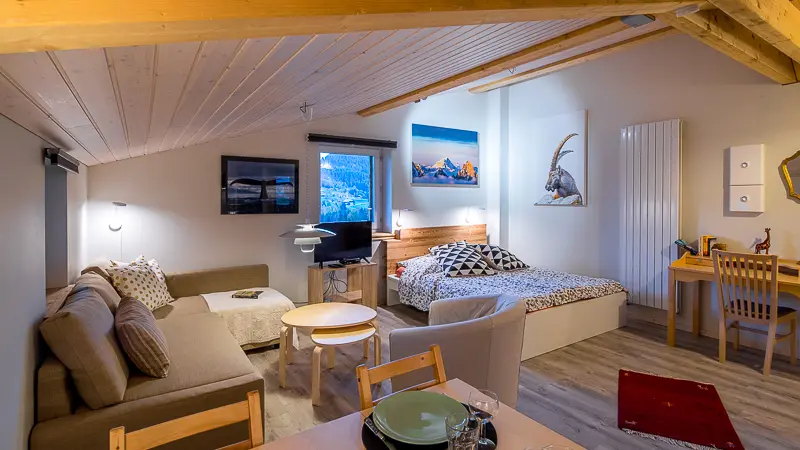coin salon et couchage