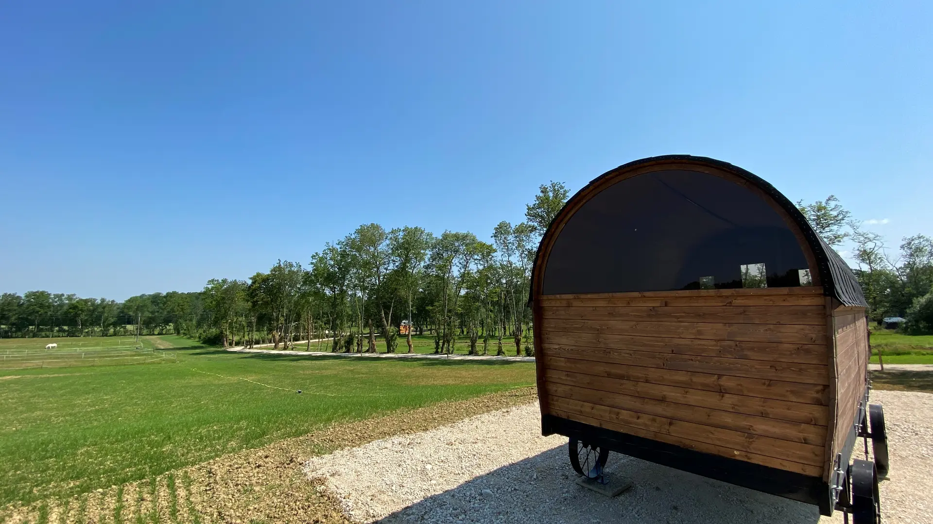 La roulotte extérieur