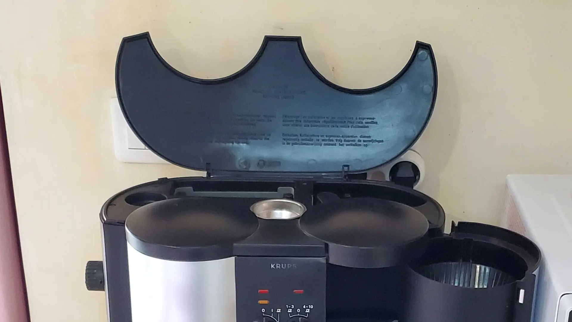 café moulu avec filtre pour le café