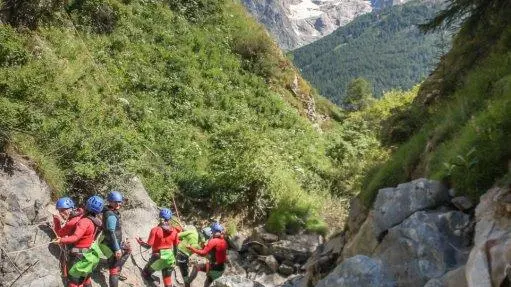 Canyoning avec le Bureau des Guides La Grave