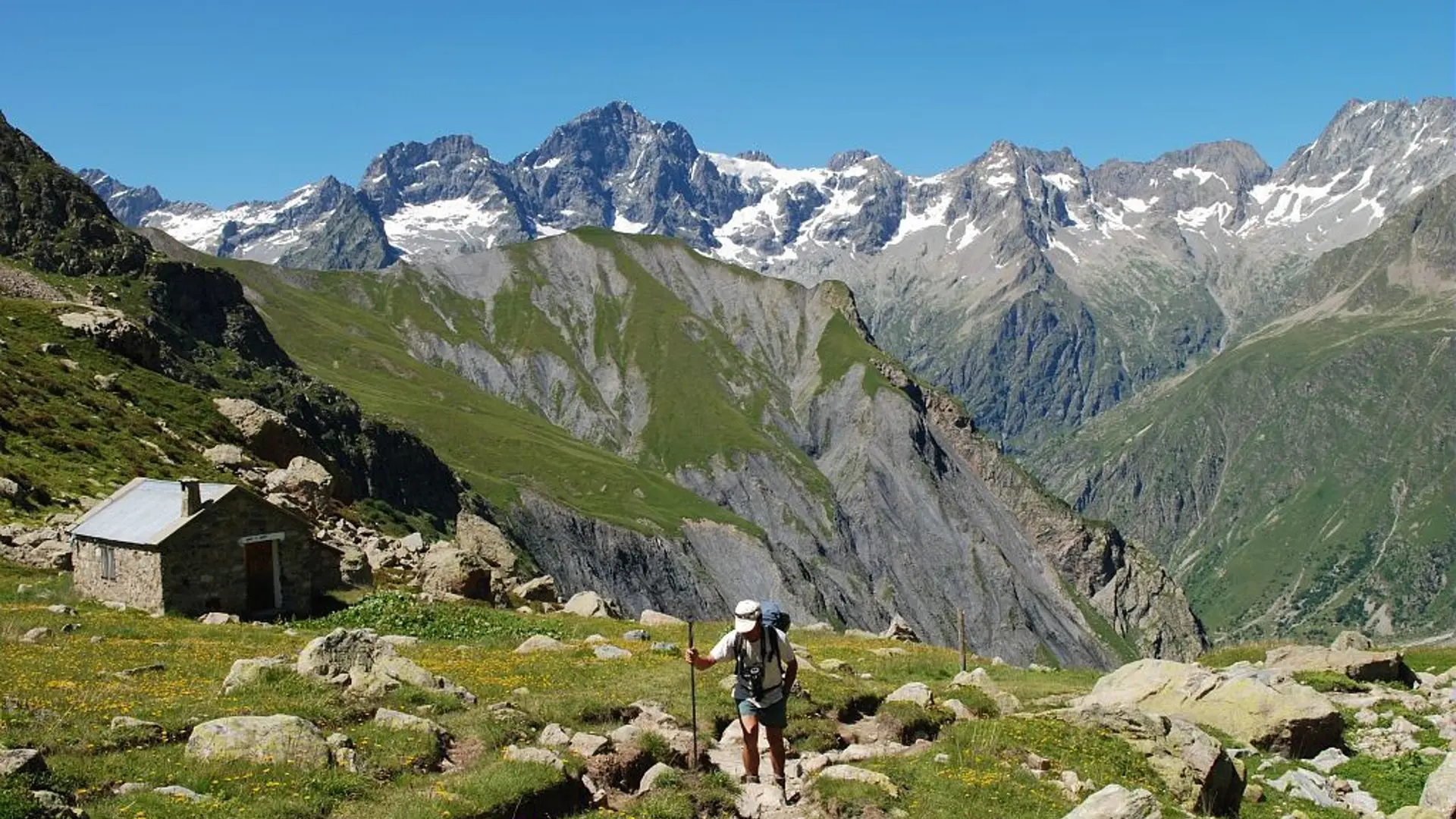 La cabane de berger de Vallonpierre sur le GR54