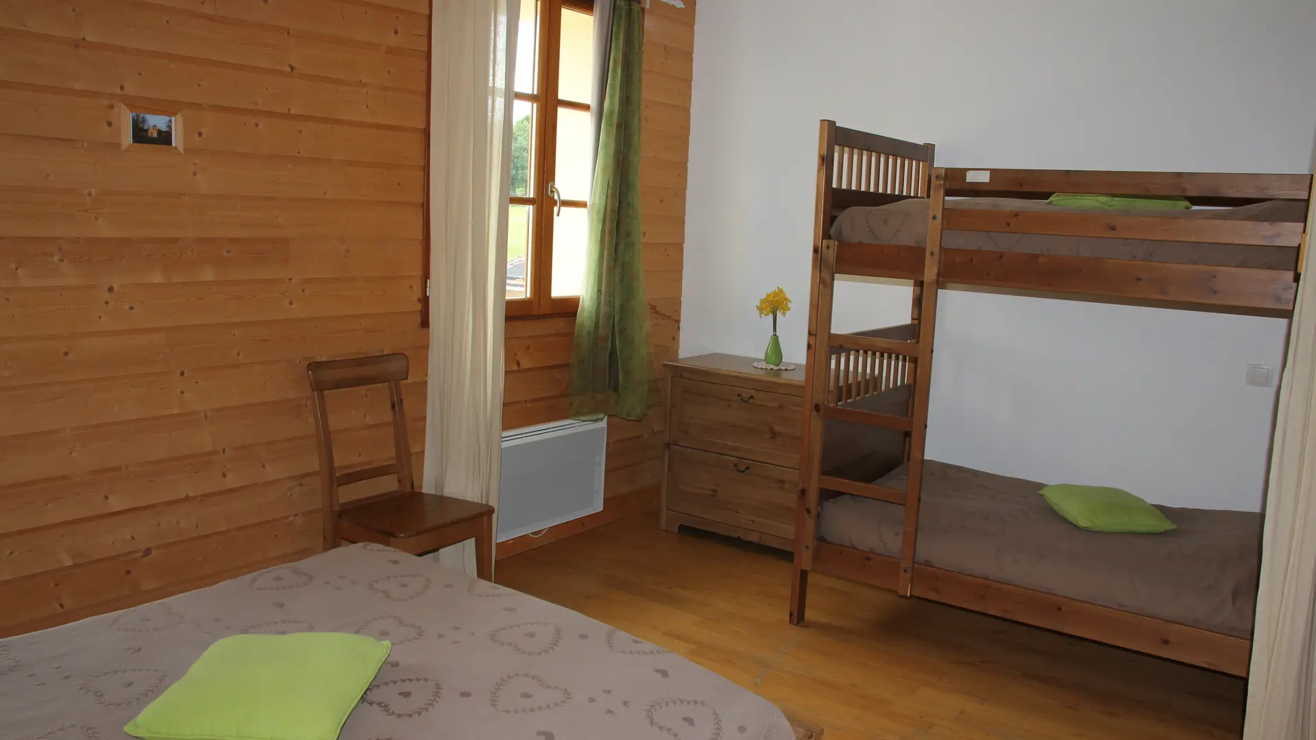Chambre 4 places à l'étage