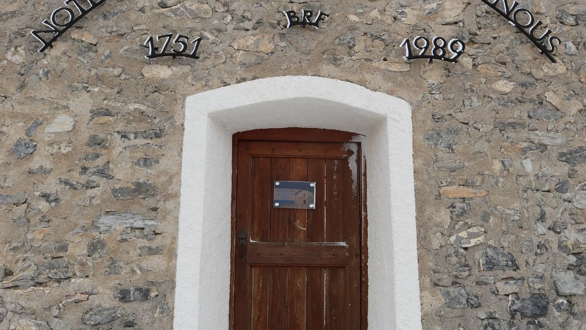 Notre Dame des neiges en hiver