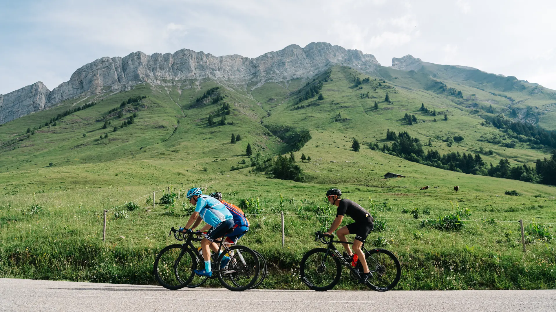 Parcours expert et soft : pause au lac des Confins_La Giettaz