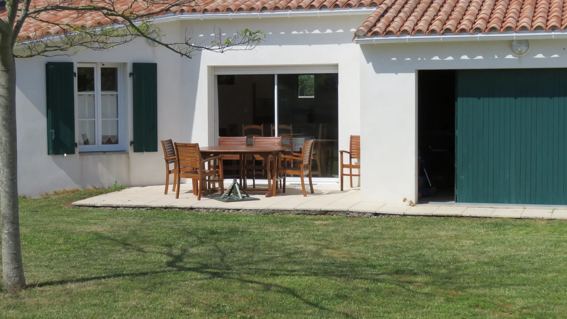 La terrasse exposée sud