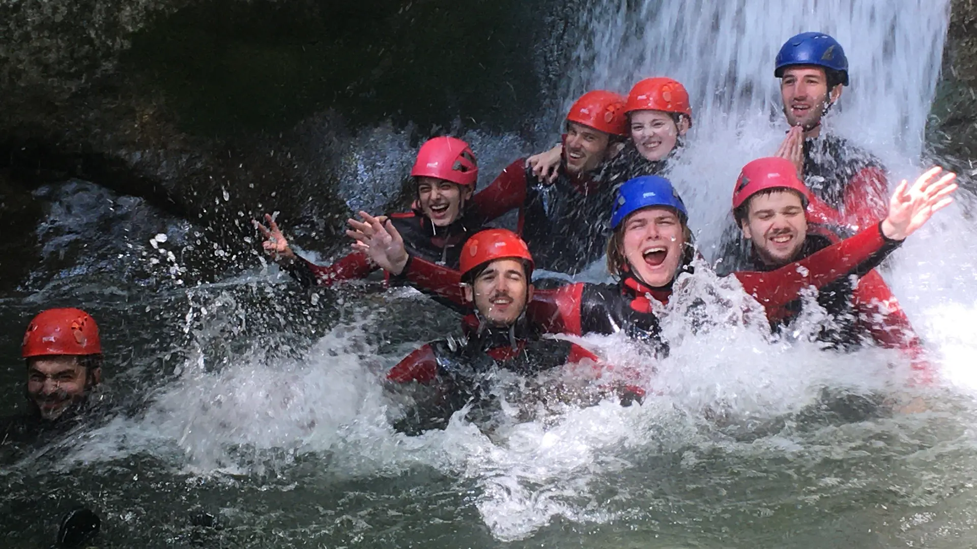Canyoning groupe