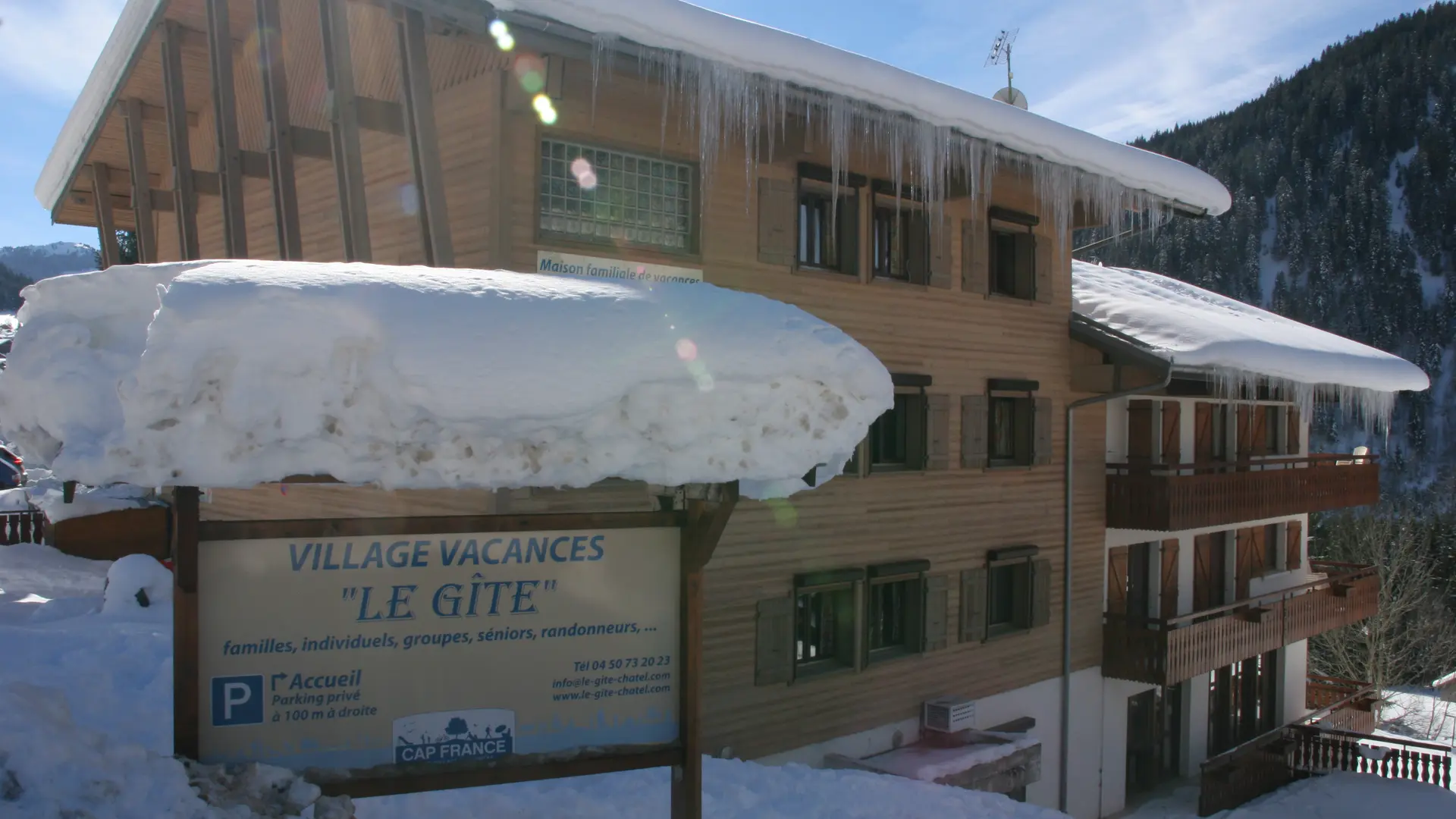 Le Gîte - En hiver