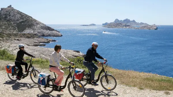 Excursion croisiériste Calanques Ebike