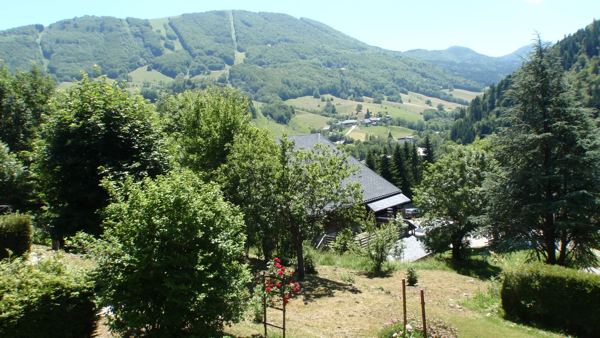 Vue du Chalet des Lauzes