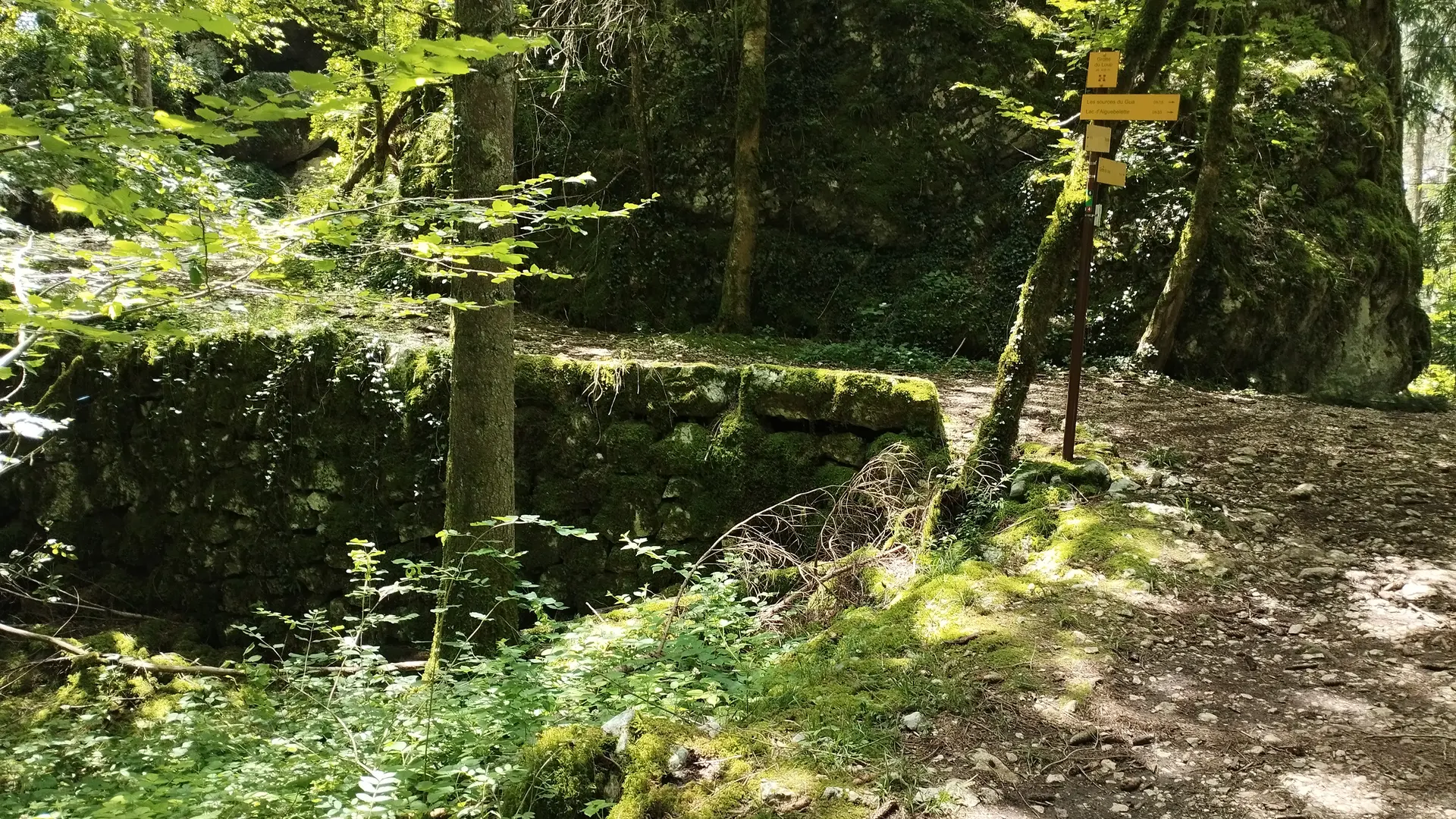 Sentier La Grotte du loup