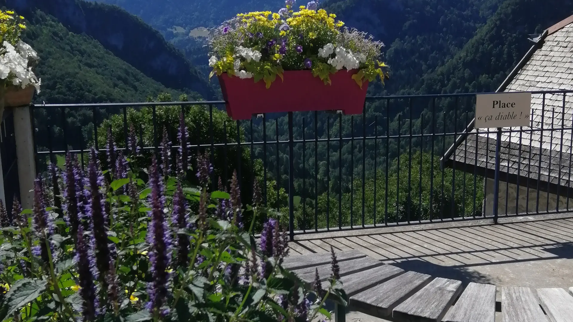 Vue panoramique depuis Corbel