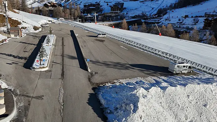 Parking des Chauvets_La Foux d’Allos