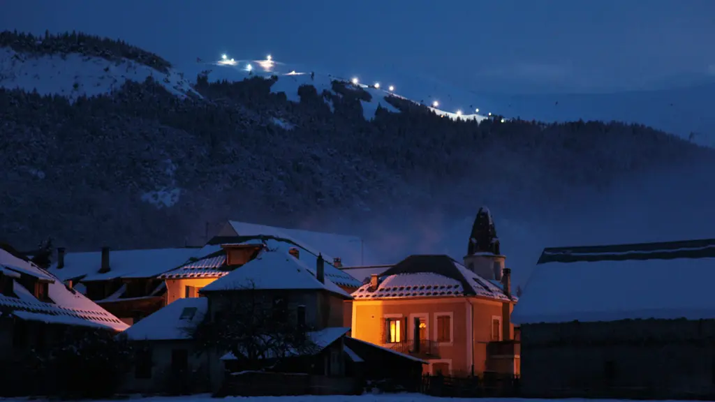 ski nocturne à Chabanon