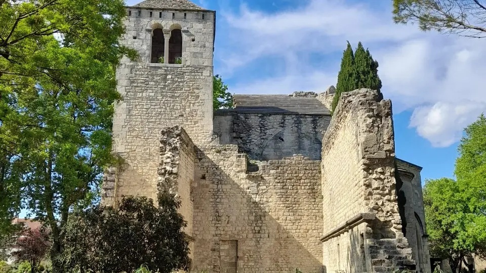 jardin de l'abbaye Saint-Ruf