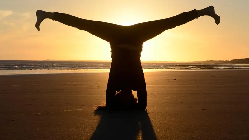 Yoga à la plage