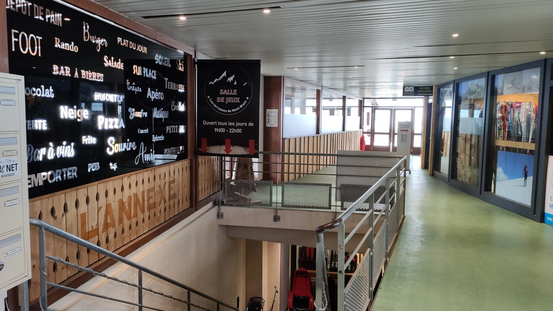 Hall de la résidence