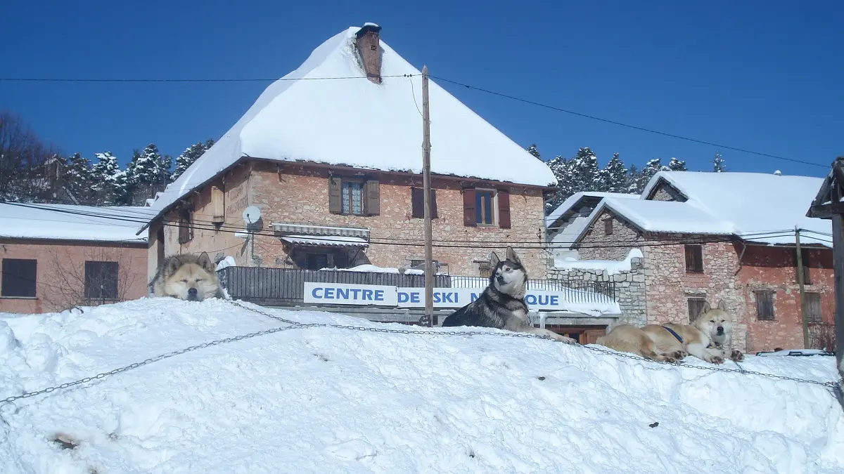 centre nordique de la Colle St Michel