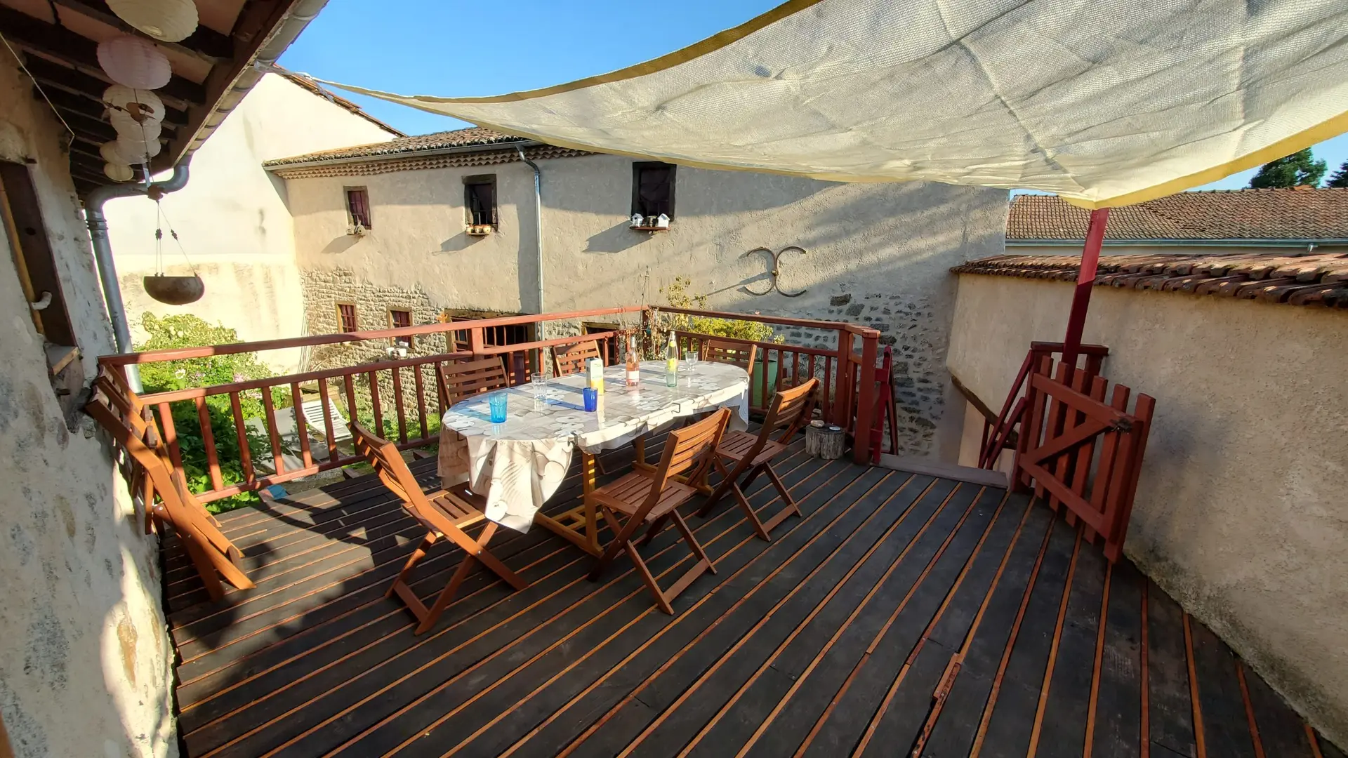 Terrasse espace cuisine