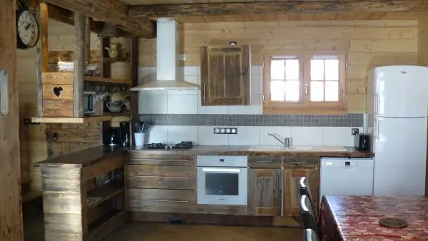superbe chalet La Toussuire - station ski famille - LE LENANSKA - Cuisine