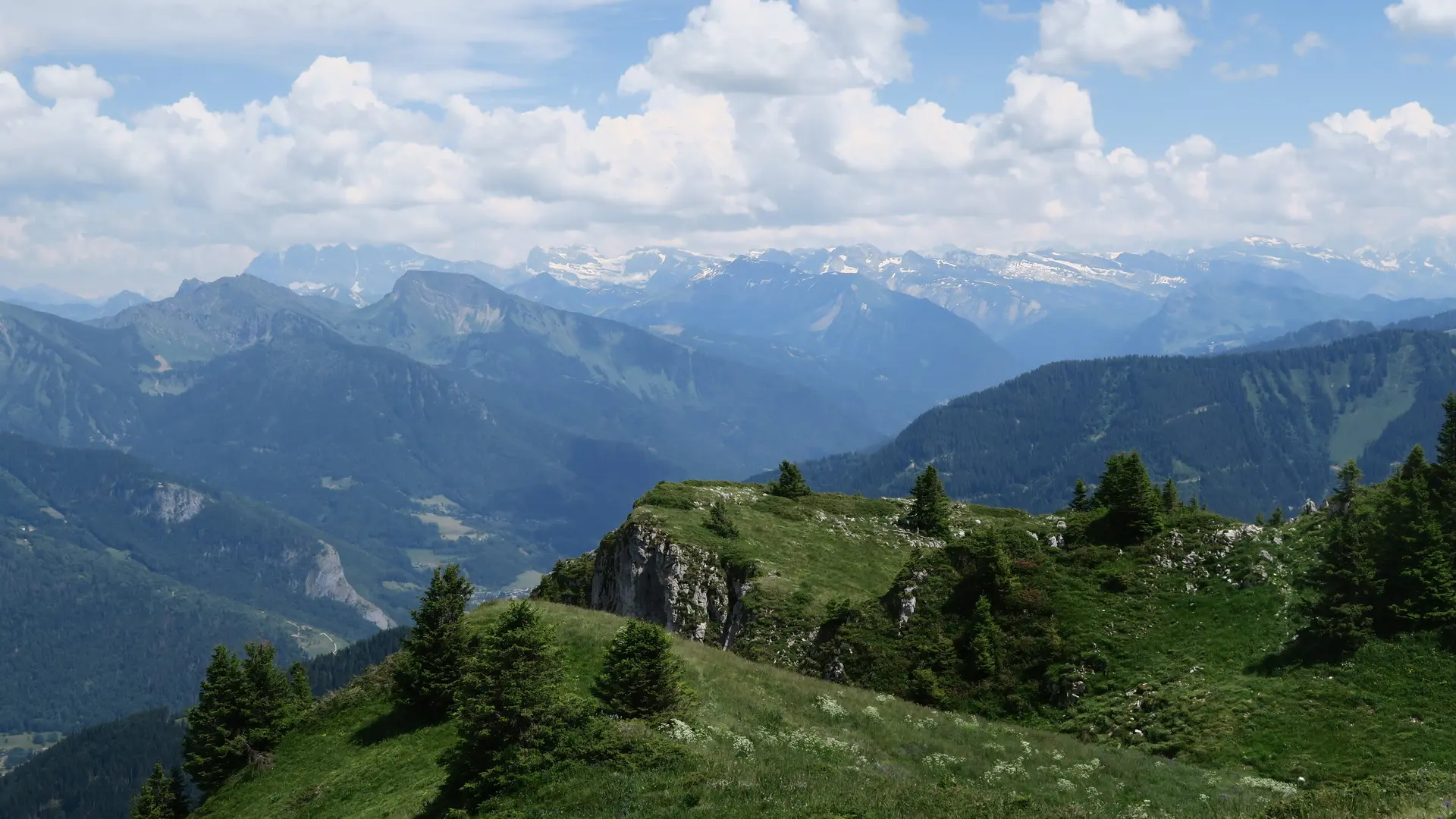 Pointe d'Ireuse - monts du Chablais