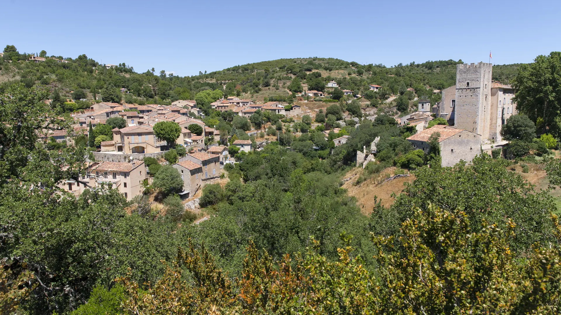 Vue du village