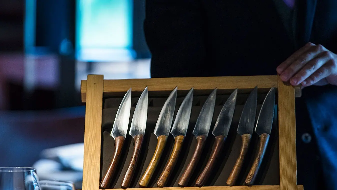 Couteaux au Restaurant Gastronomique Albert 1er