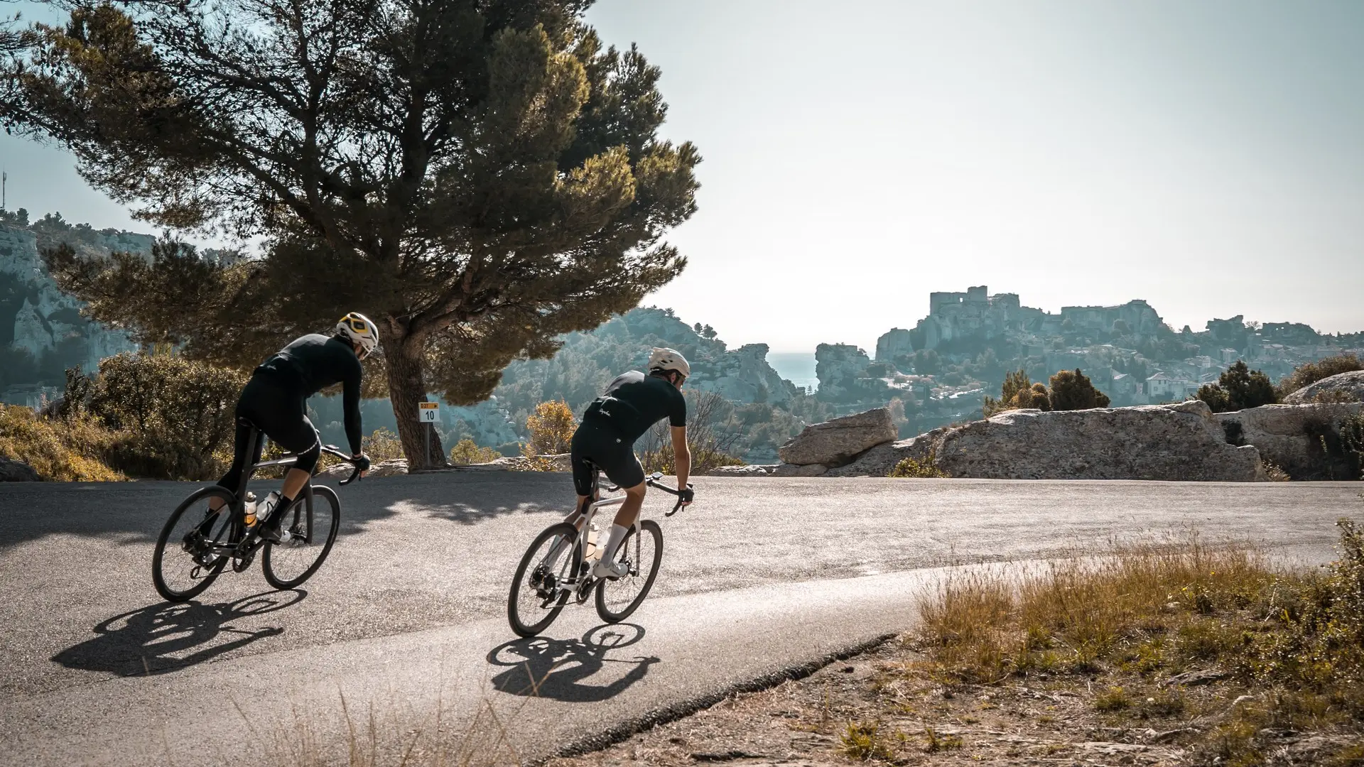 Unusual Ride Cycling tour guide in Aureille Road bikes