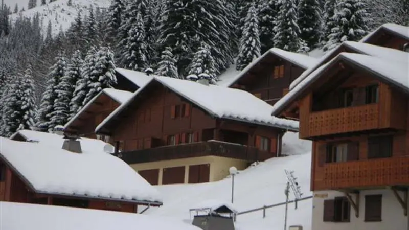 Chalet en hiver