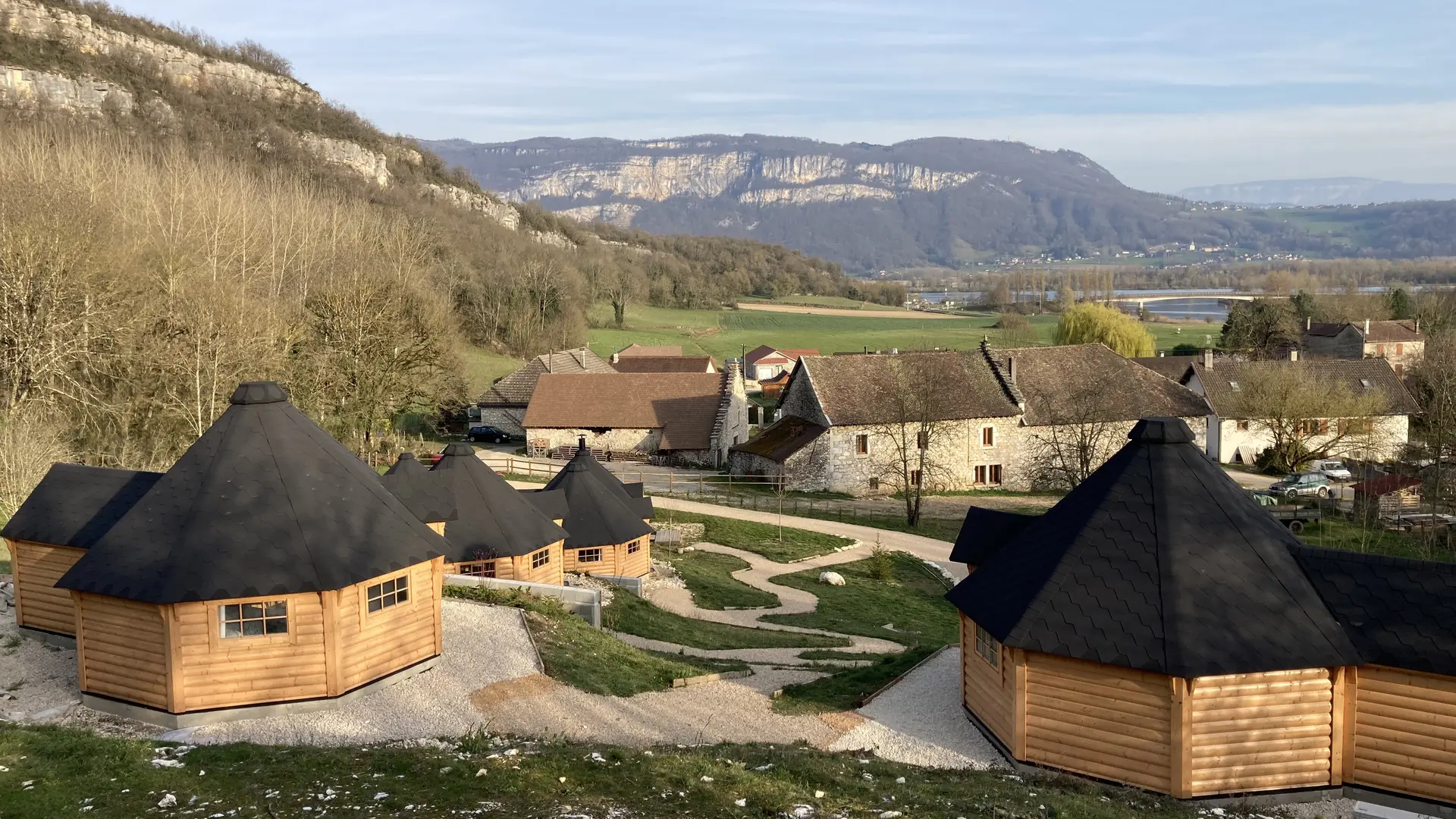 Vue extérieur des kotas
