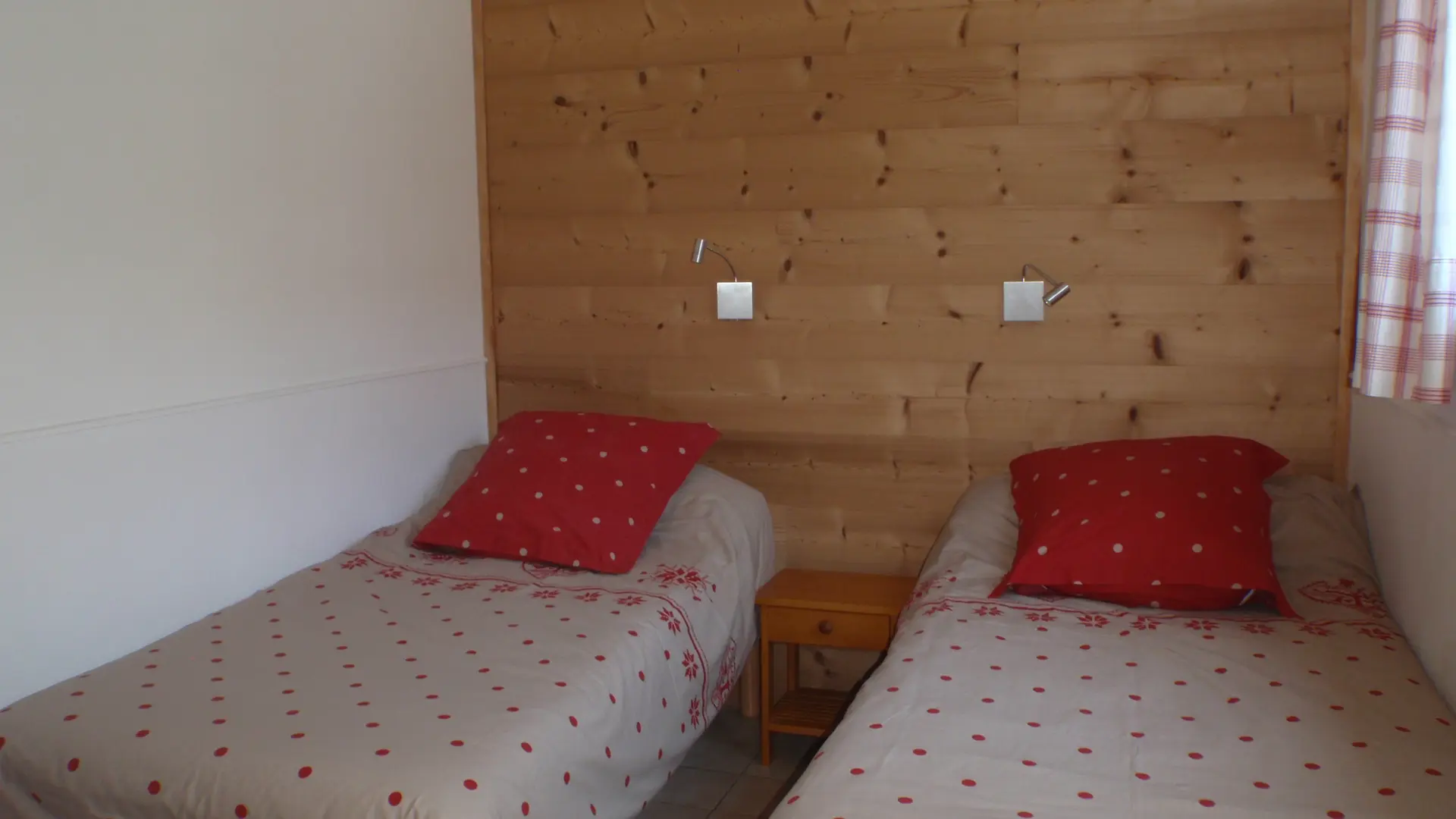 Chambre 2 lits séparés